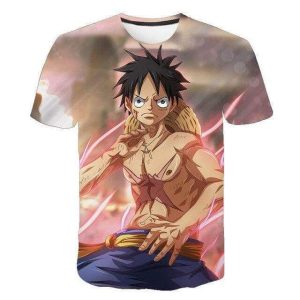 T-Shirt One Piece Luffy se Bat