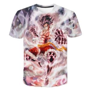 T-Shirt One Piece Luffy Snake Man