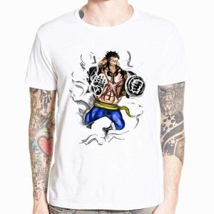 T-Shirt One Piece Monkey D. Luffy Gear Fourth