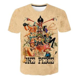 T-shirt One Piece Rétro Mugiwara