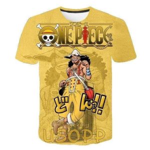 T-Shirt One Piece Usopp du Nouveau Monde