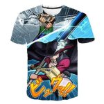 T-Shirt One Piece Zoro Vs Mihawk